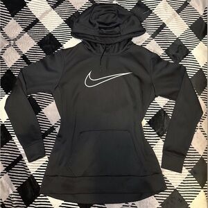 Nike women’s dri-fit black and white hoodie🤍🖤